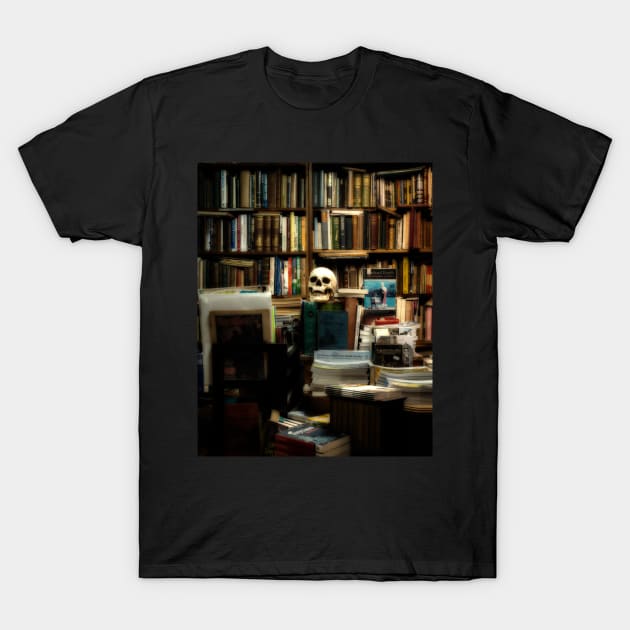 Bookshop Display T-Shirt by RJDowns